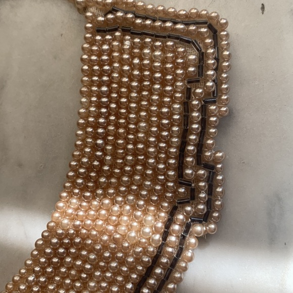 Vintage pearl collar necklace BAARE BEARDS INC - Picture 11 of 14
